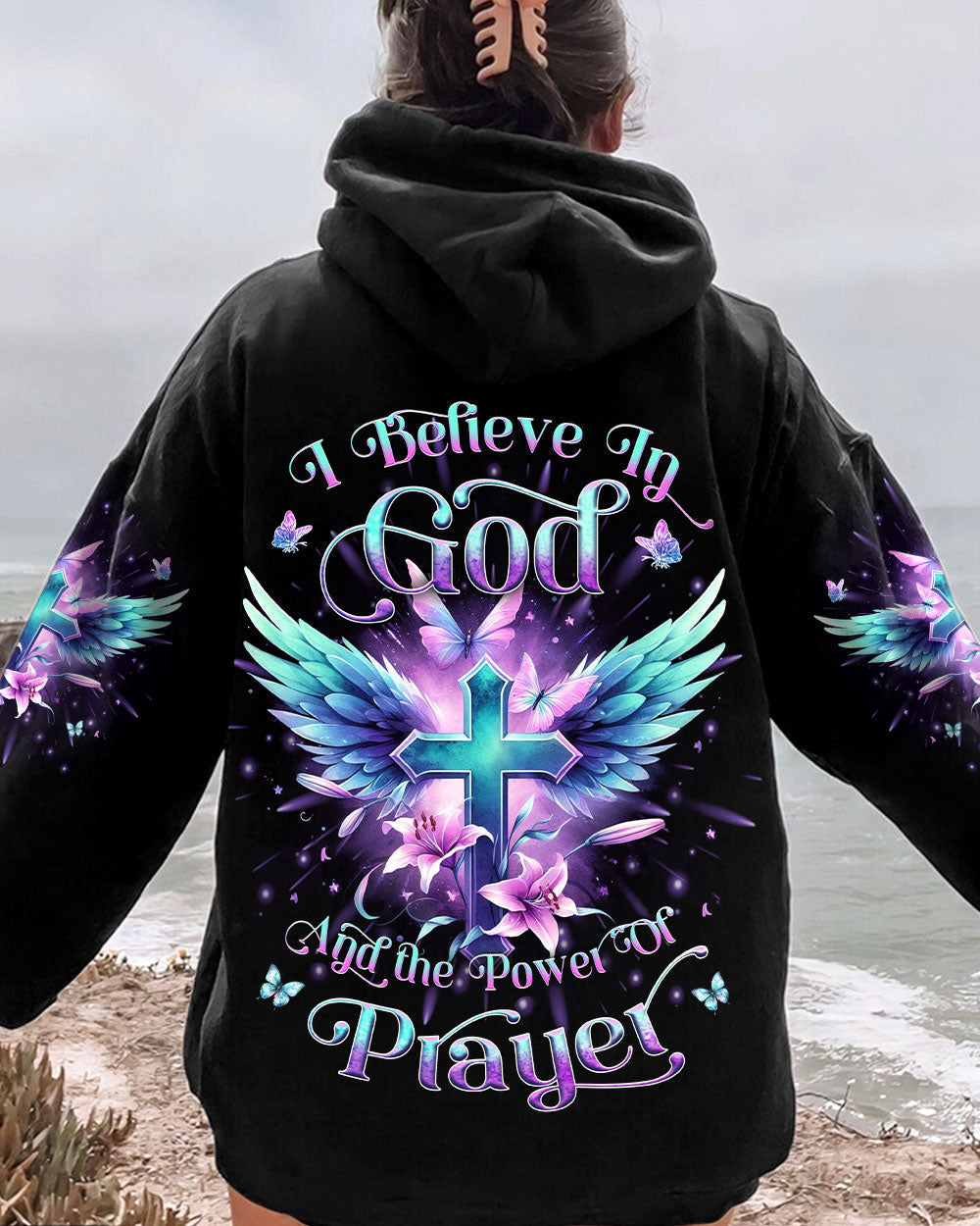 I Believe In God Women's All Over Print Shirt - Yhkd2911231