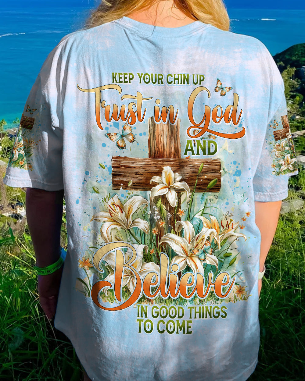 Trust In God Women's All Over Print Shirt - Tyhi2603242