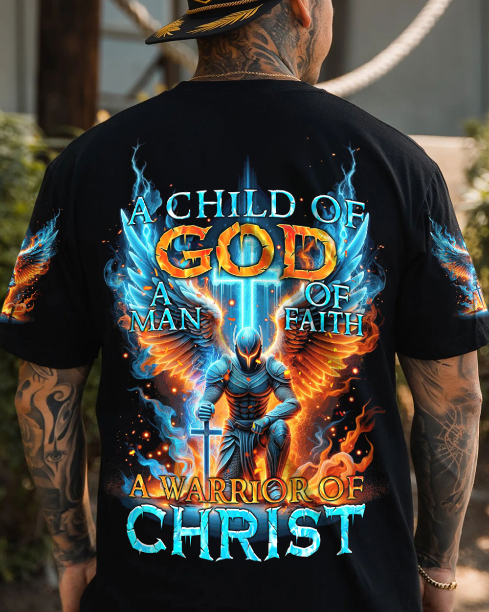 A Warrior Of Christ Men's All Over Print Shirt - Tytm2610233