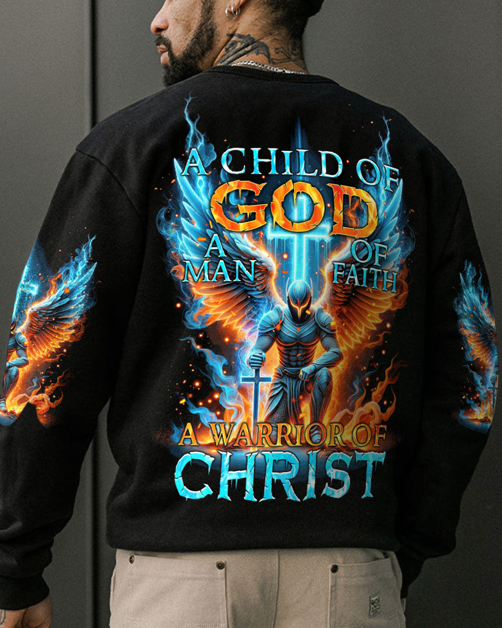 A Warrior Of Christ Men's All Over Print Shirt - Tytm2610233