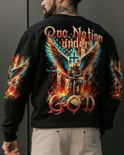 One Nation Under God Men's All Over Print Shirt - Tytm0211234