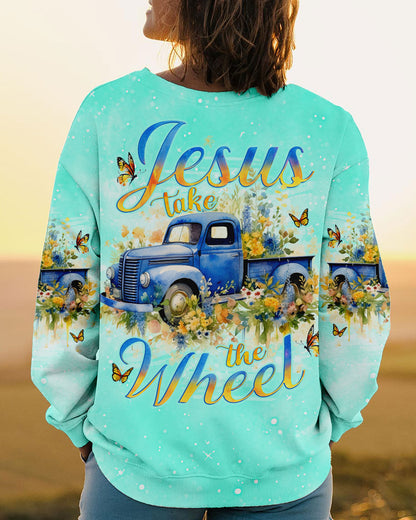 Jesus Take The Wheel Truck Women's All Over Print Shirt - Tlno0212233