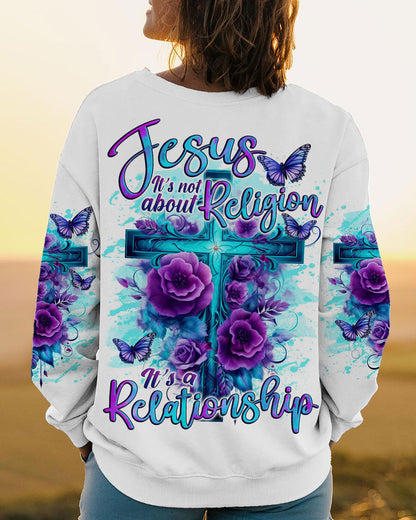 Jesus It's A Relationship Women's All Over Print Shirt - Tlno2809234