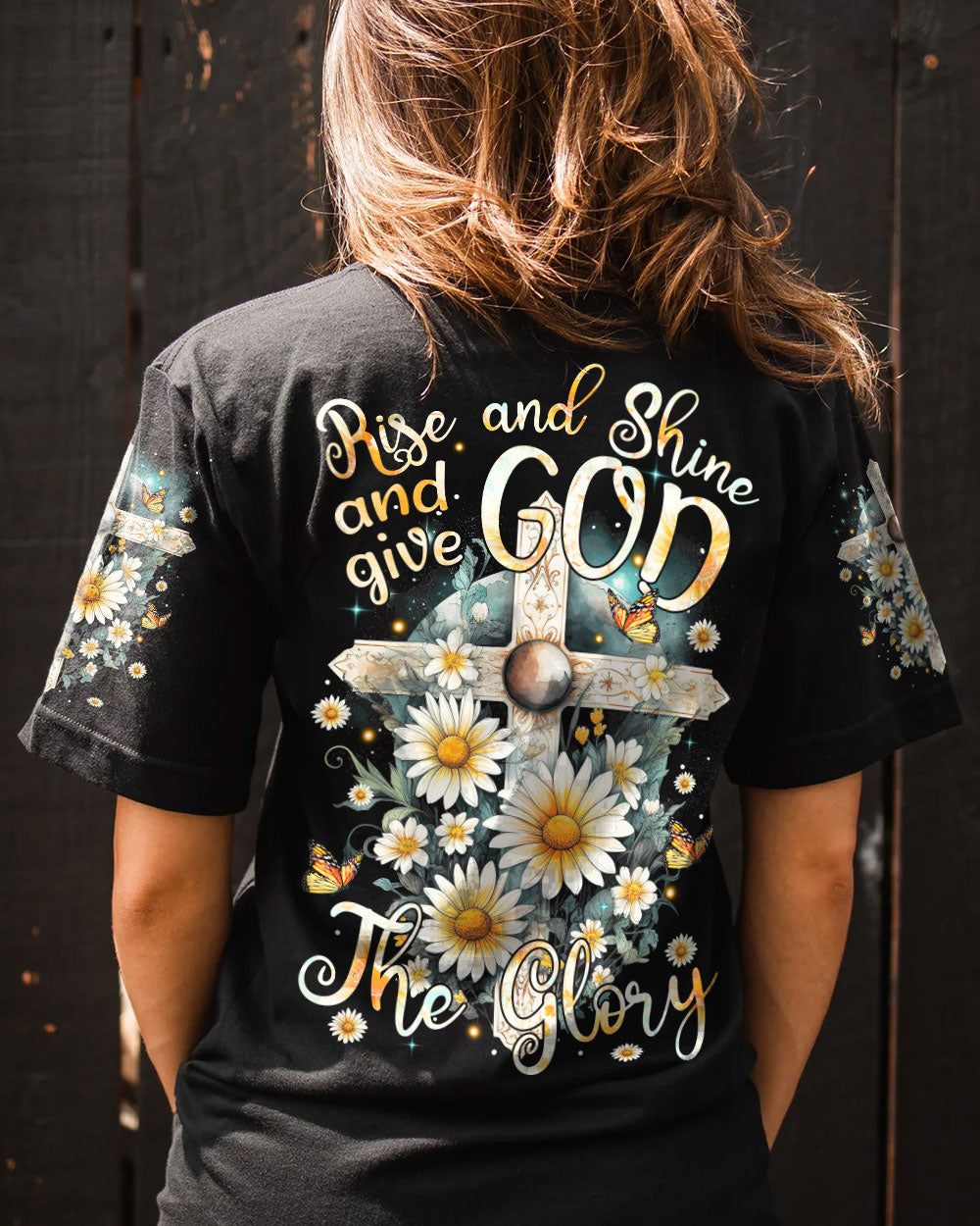 Give God The Glory Women's All Over Print Shirt - Tytm1707231