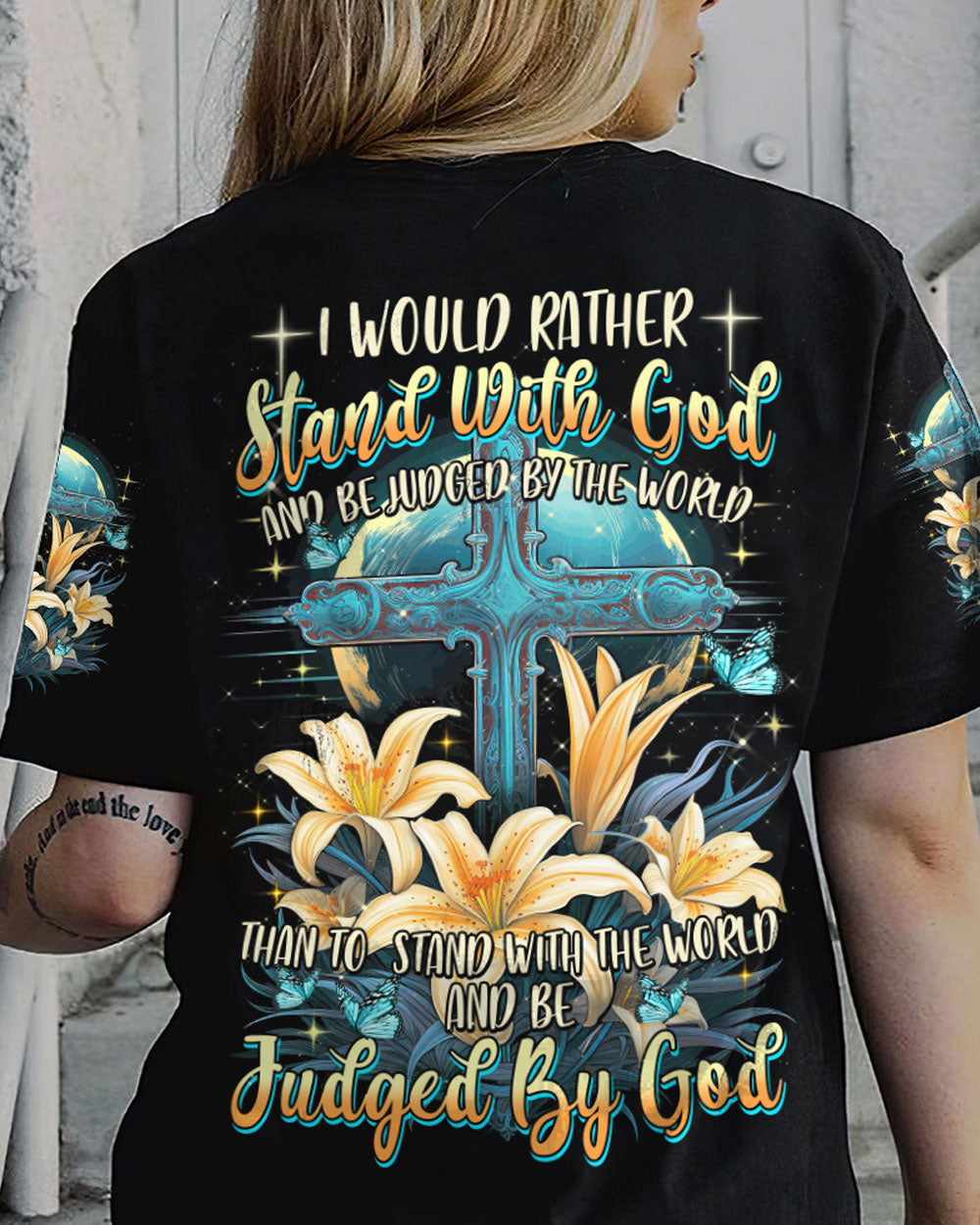 Stand With God Women's All Over Print Shirt - Tytm1907231