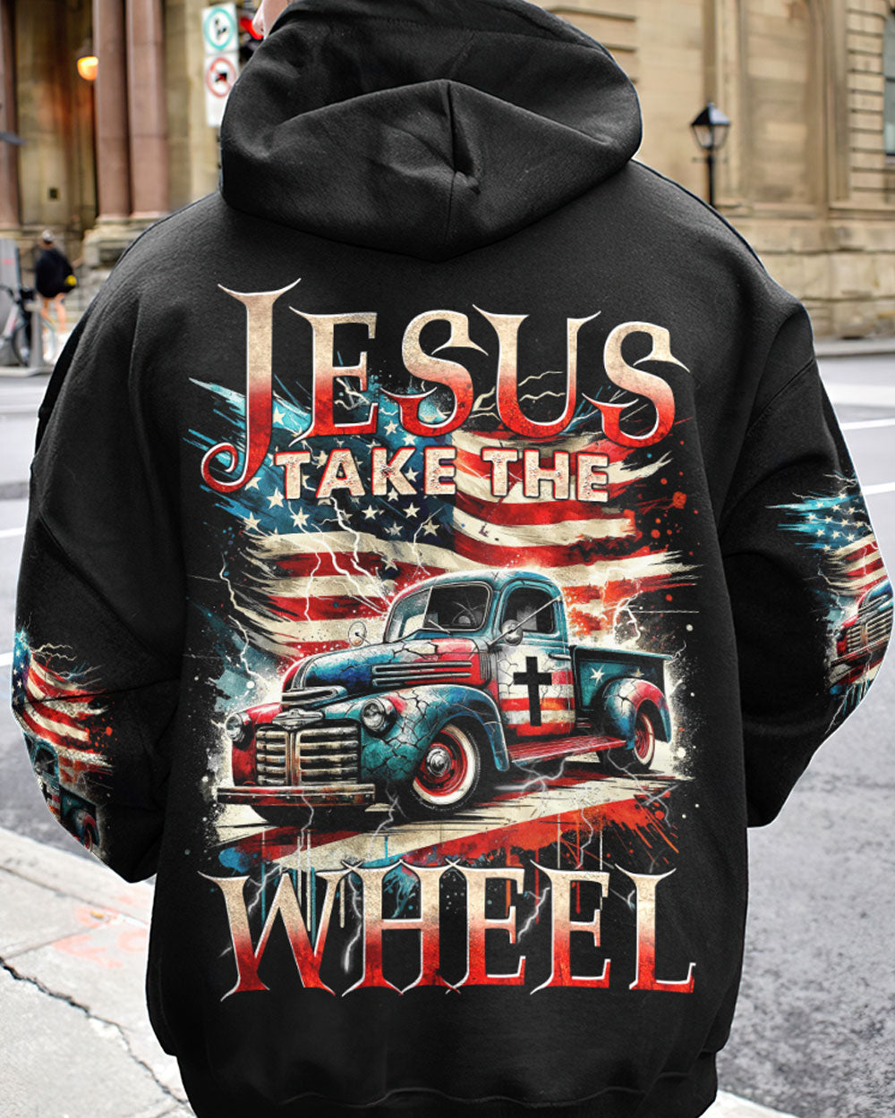 Jesus Take The Wheel Men's All Over Print Shirt - Tytm2011233