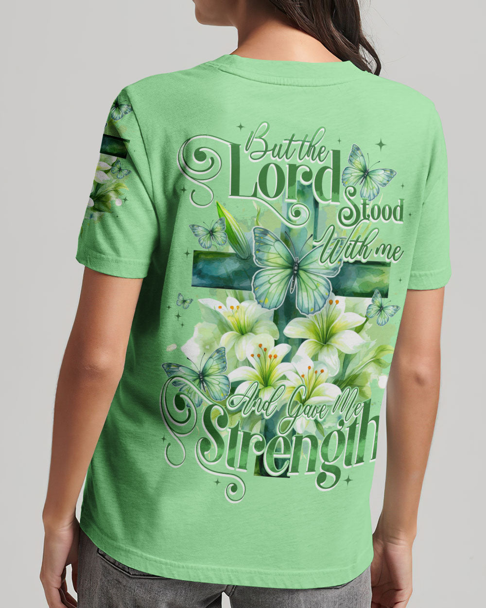 Lord Stood With Me Women's All Over Print Shirt - Tytd2508233