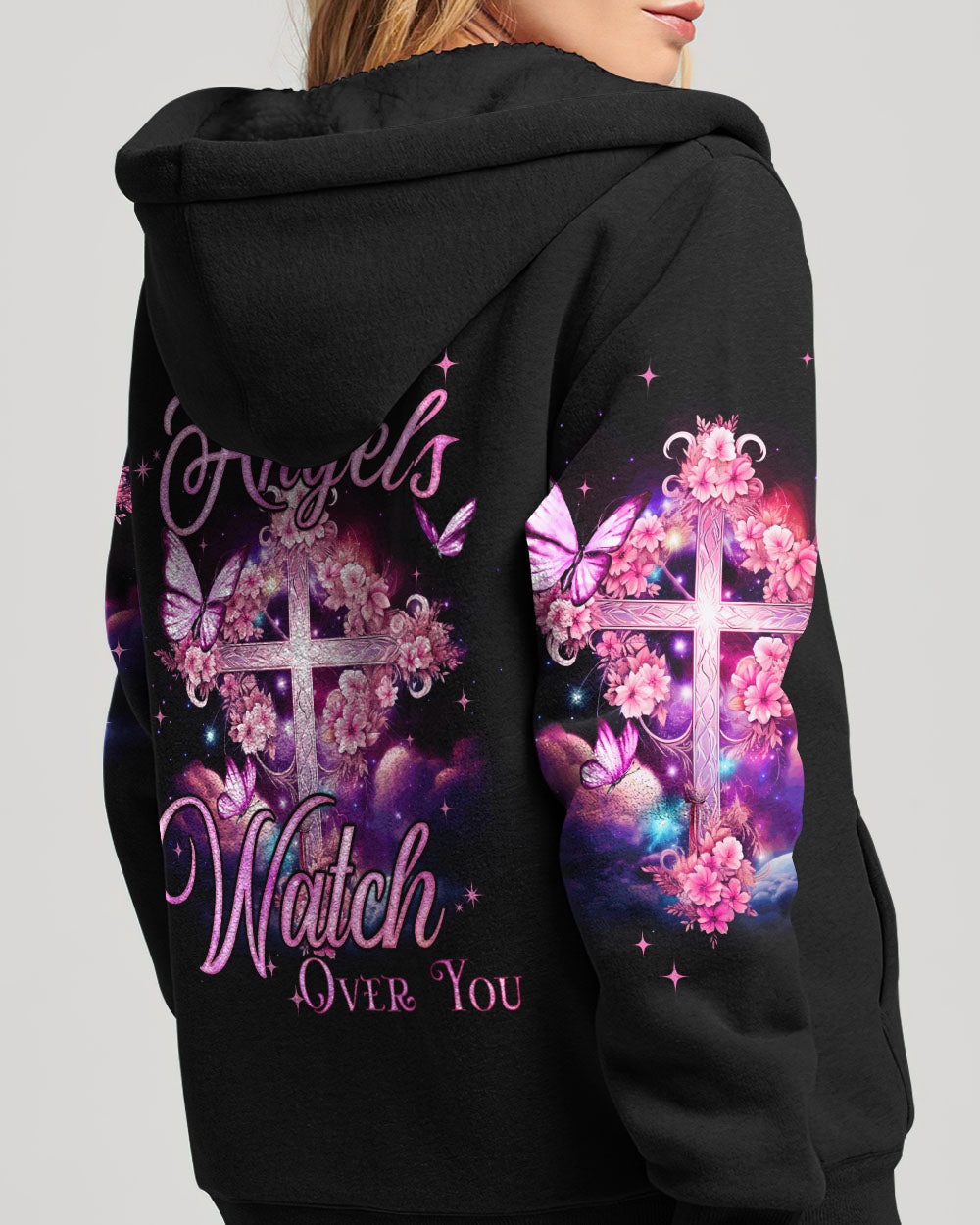 May Angels Watch Over You Women's All Over Print Shirt - Tyqy1410231