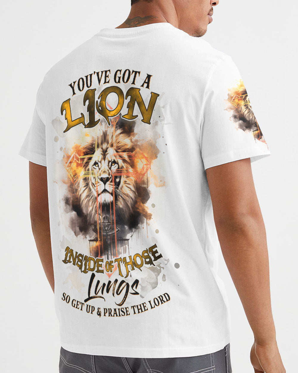 You've Got A Lion Men's All Over Print Shirt - Tlnz0410234