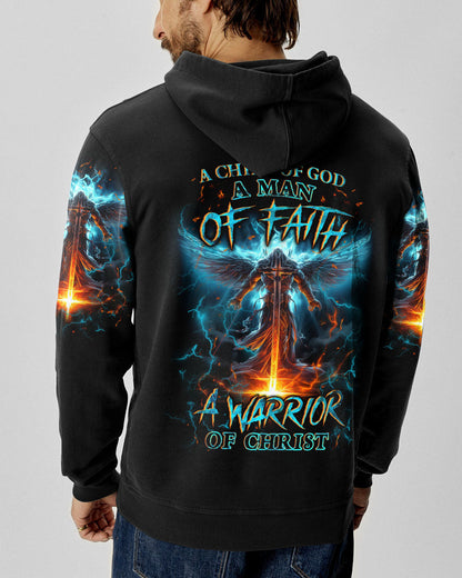 A Child Of God A Man Of Faith Men's All Over Print Shirt - Yhln0410233