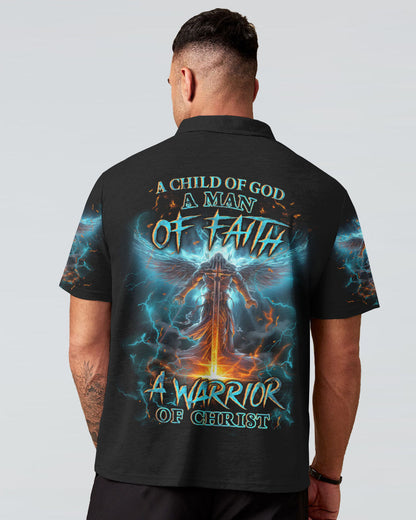 A Child Of God A Man Of Faith Men's All Over Print Shirt - Yhln0410233