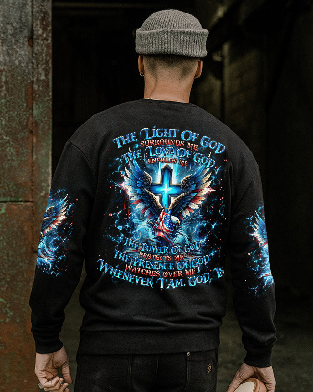 Whenever I Am God Is Warrior Men's All Over Print Shirt - Tlno0603242