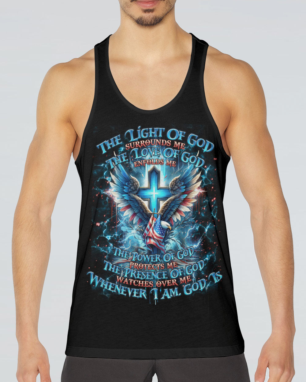 Whenever I Am God Is Warrior Men's All Over Print Shirt - Tlno0603242