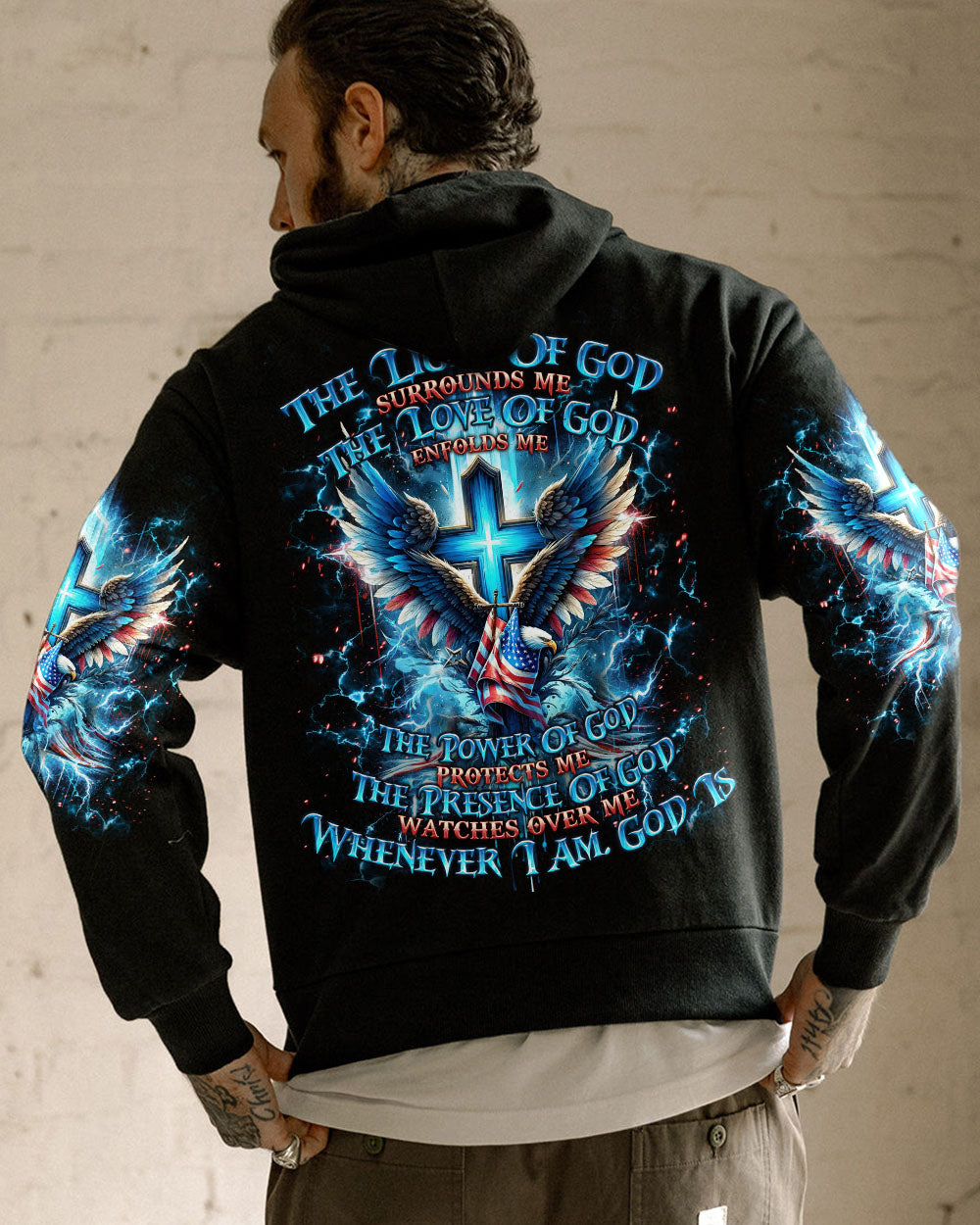 Whenever I Am God Is Warrior Men's All Over Print Shirt - Tlno0603242