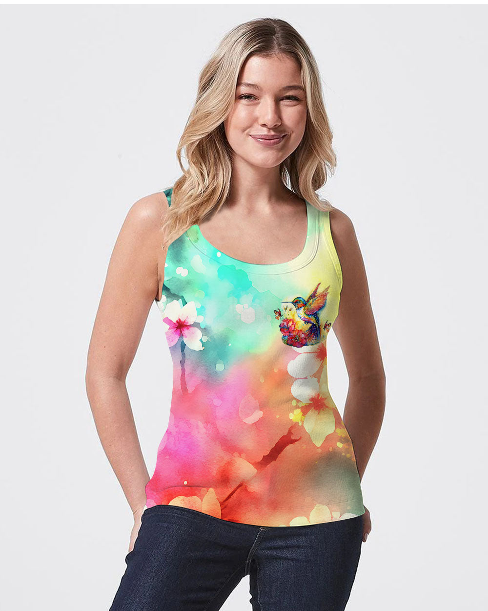 Your Wings Were Ready Hummingbird Women's All Over Print Shirt - Tlno0709234