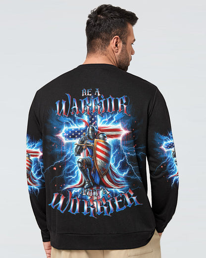 Be A Warrior Not A Worrier Men's All Over Print Shirt - Tlno1212234