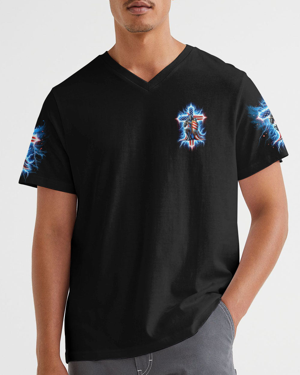 Be A Warrior Not A Worrier Men's All Over Print Shirt - Tlno1212234