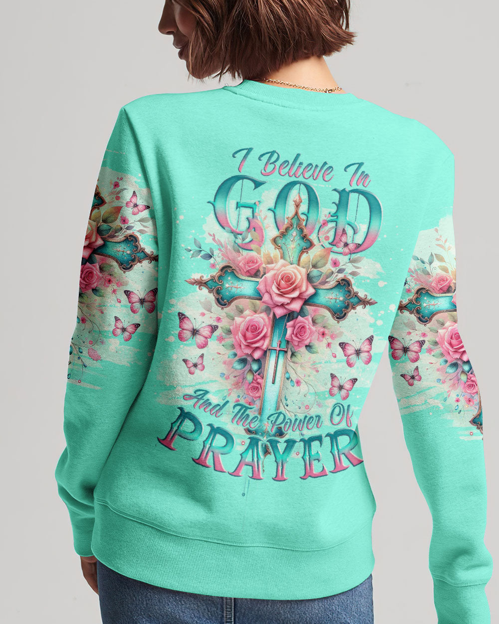 I Believe In God Women's All Over Print Shirt - Tlno1711234