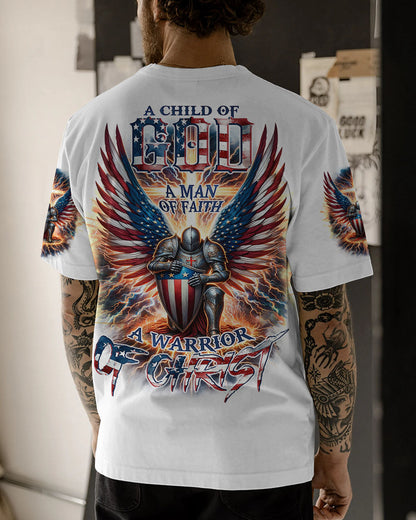 A Warrior Of Christ Men's All Over Print Shirt - Tlno1910234