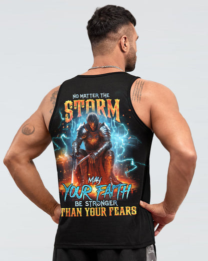 No Matter The Storm Warrior Men's All Over Print Shirt - Tlno2010234