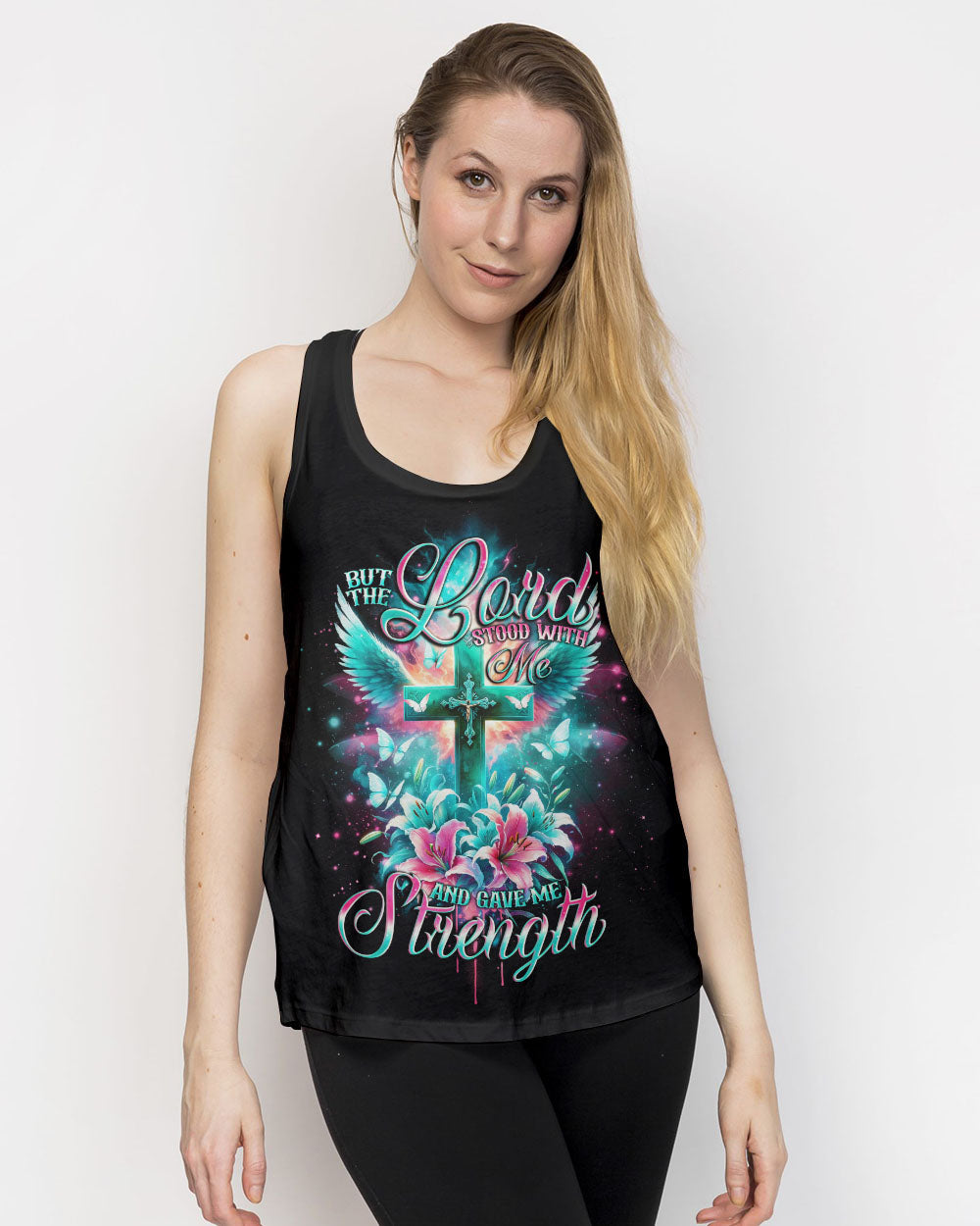 Lord Stood With Me Women's All Over Print Shirt - Tlno201123