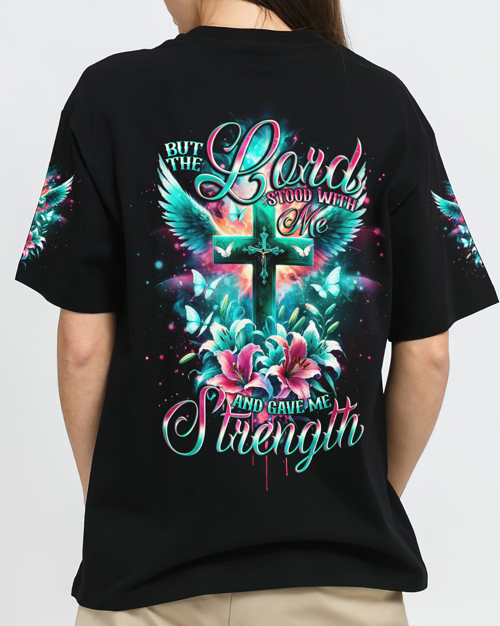 Lord Stood With Me Women's All Over Print Shirt - Tlno201123