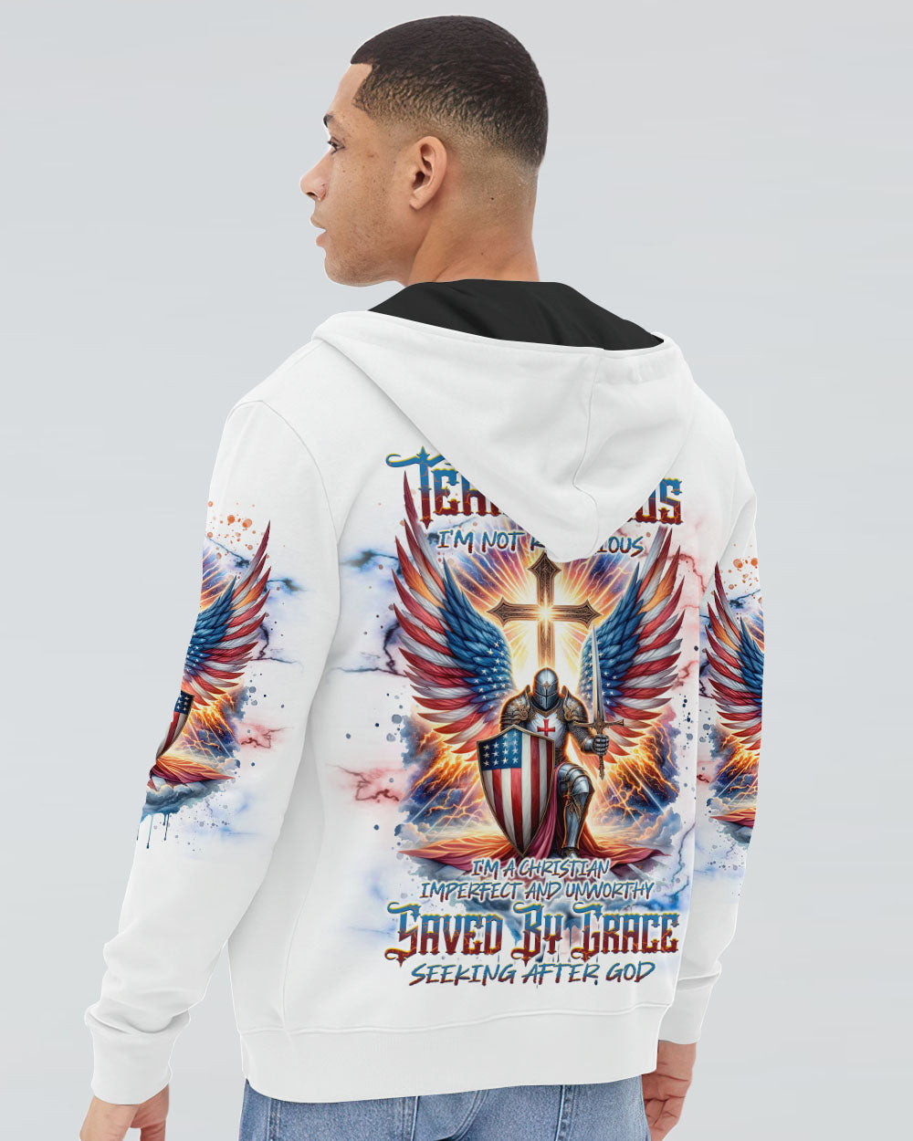 I'm On Team Jesus Warrior Men's All Over Print Shirt - Tlnt0603244