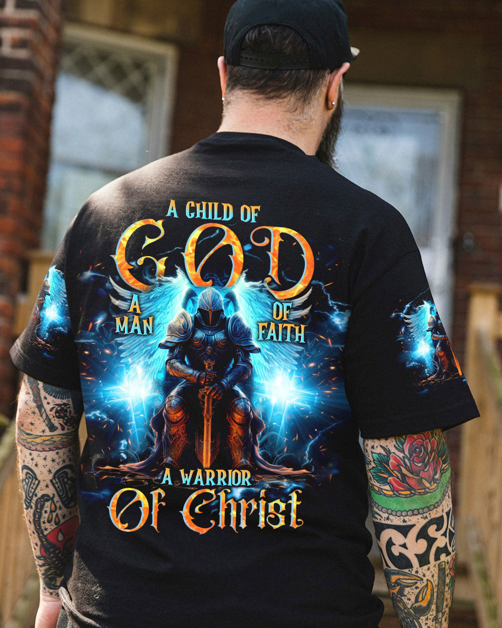 A Warrior Of Christ Men's All Over Print Shirt - Tlnt0610234