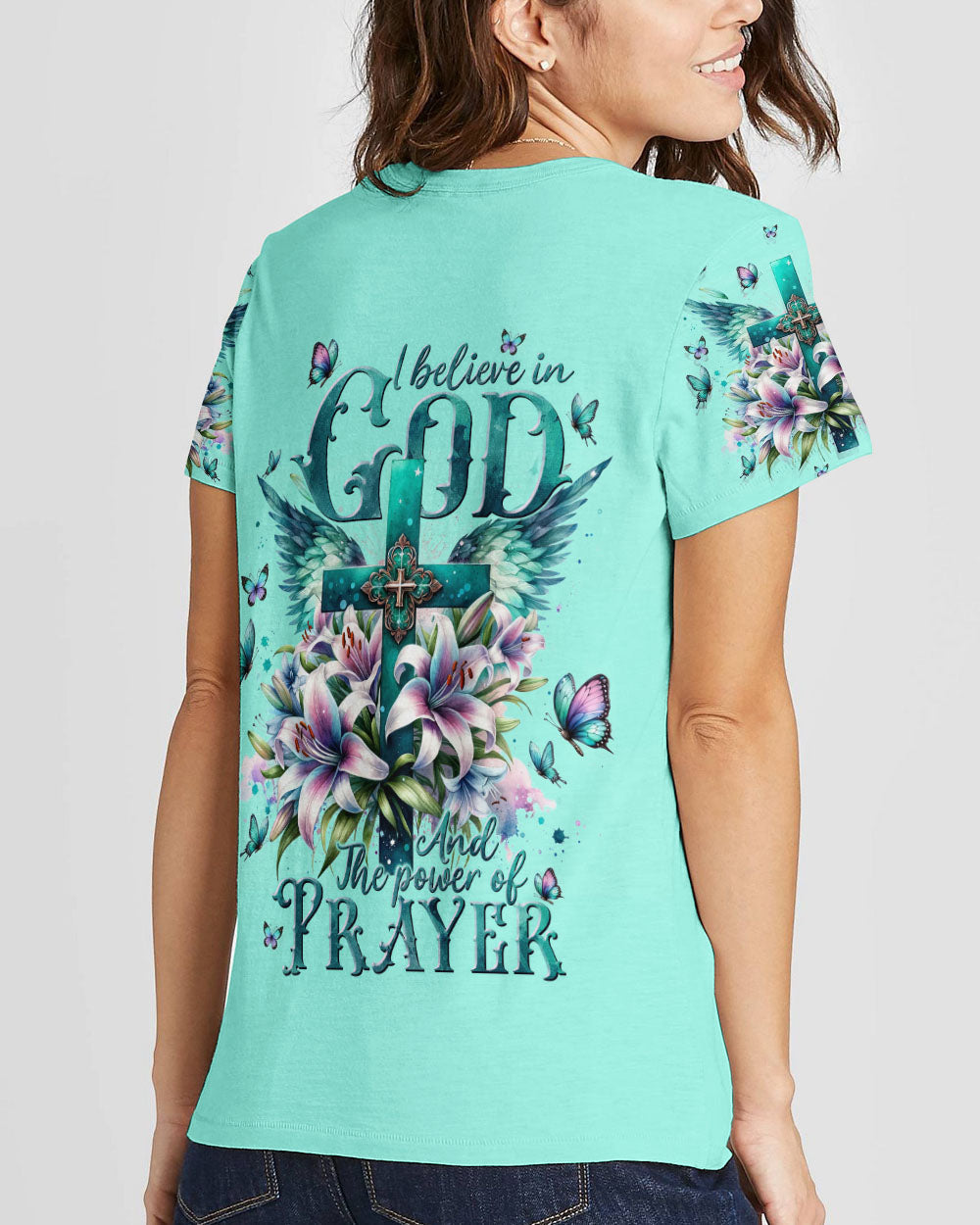 I Believe In God Women's All Over Print Shirt - Tlnt0811233