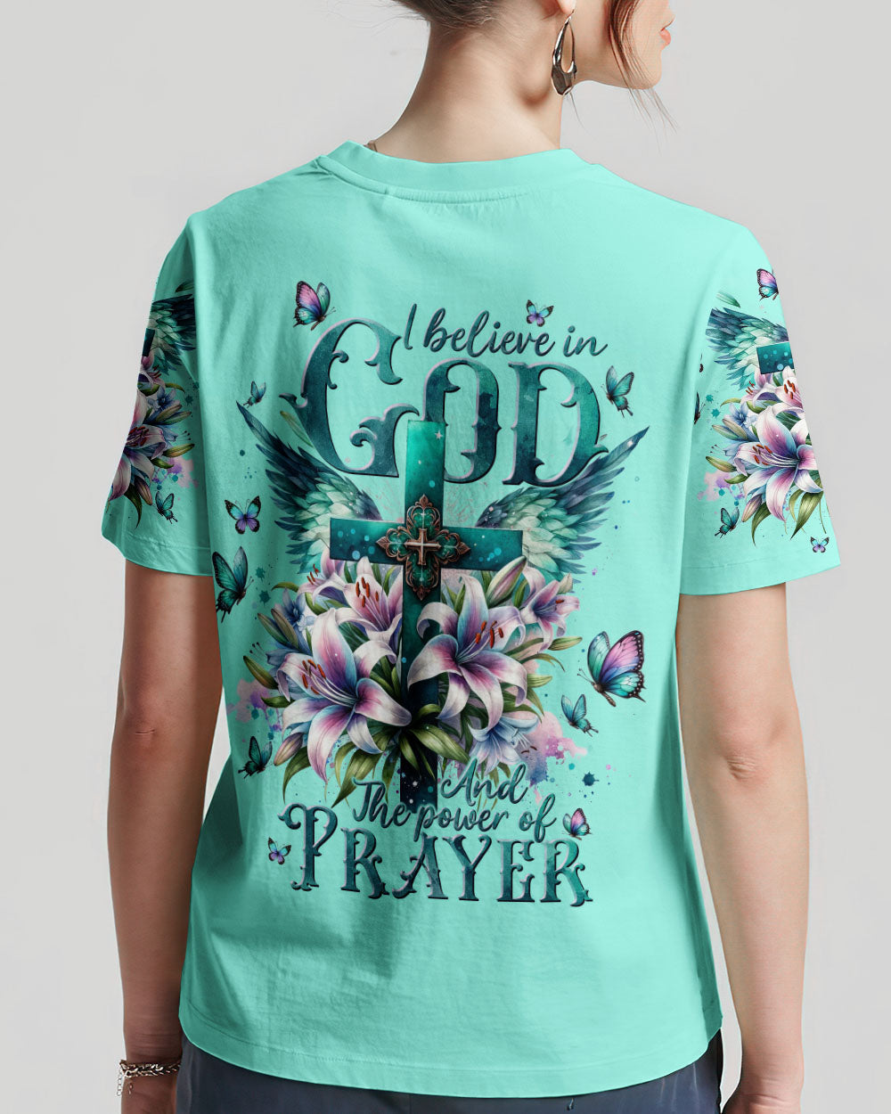 I Believe In God Women's All Over Print Shirt - Tlnt0811233