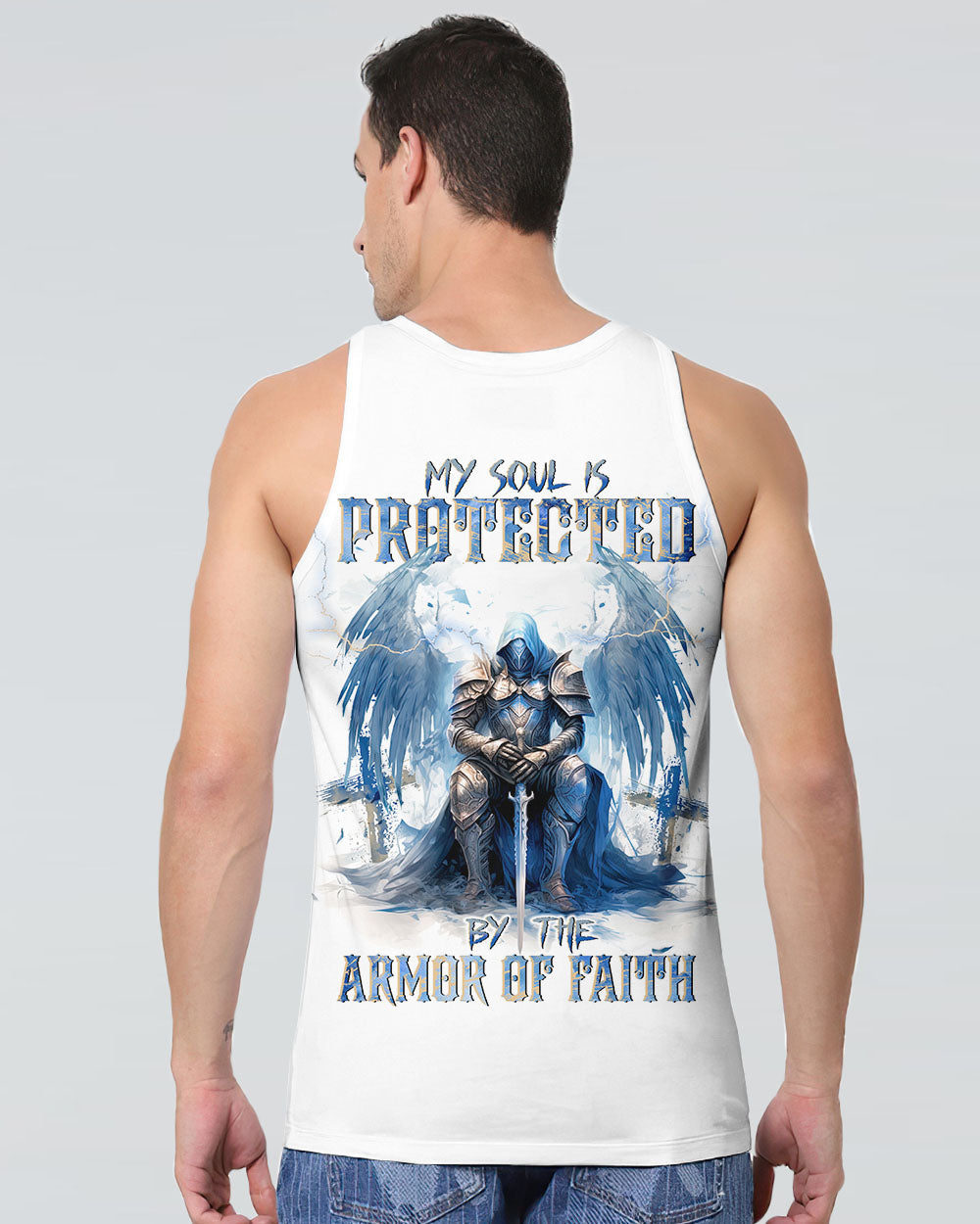 My Soul Is Protected Men's All Over Print Shirt - Tlnt0910234