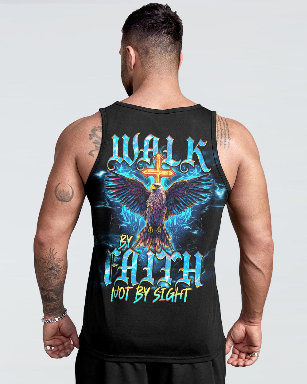 Walk By Faith Not By Sight Men's All Over Print Shirt - Tlnt1010234