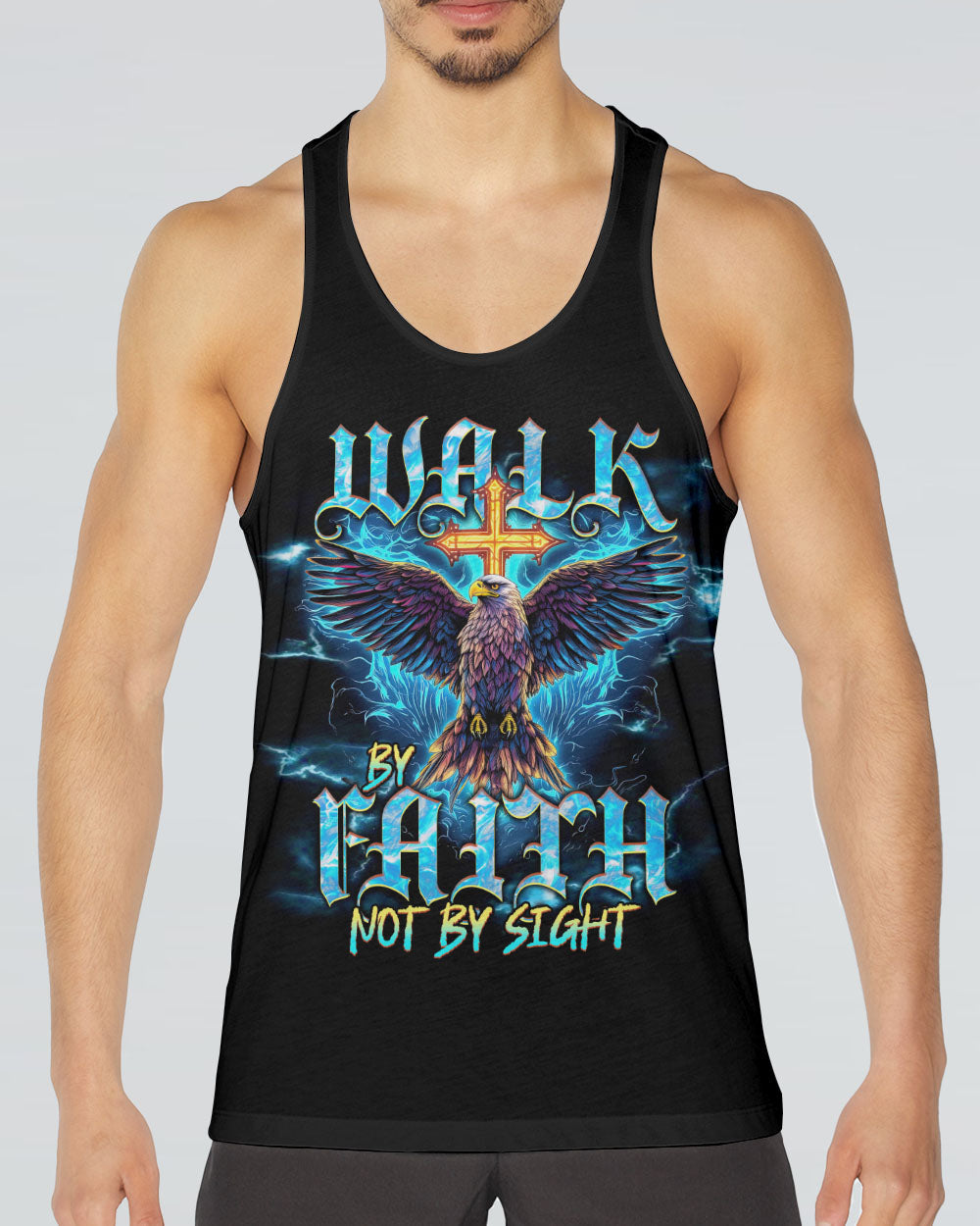 Walk By Faith Not By Sight Men's All Over Print Shirt - Tlnt1010234