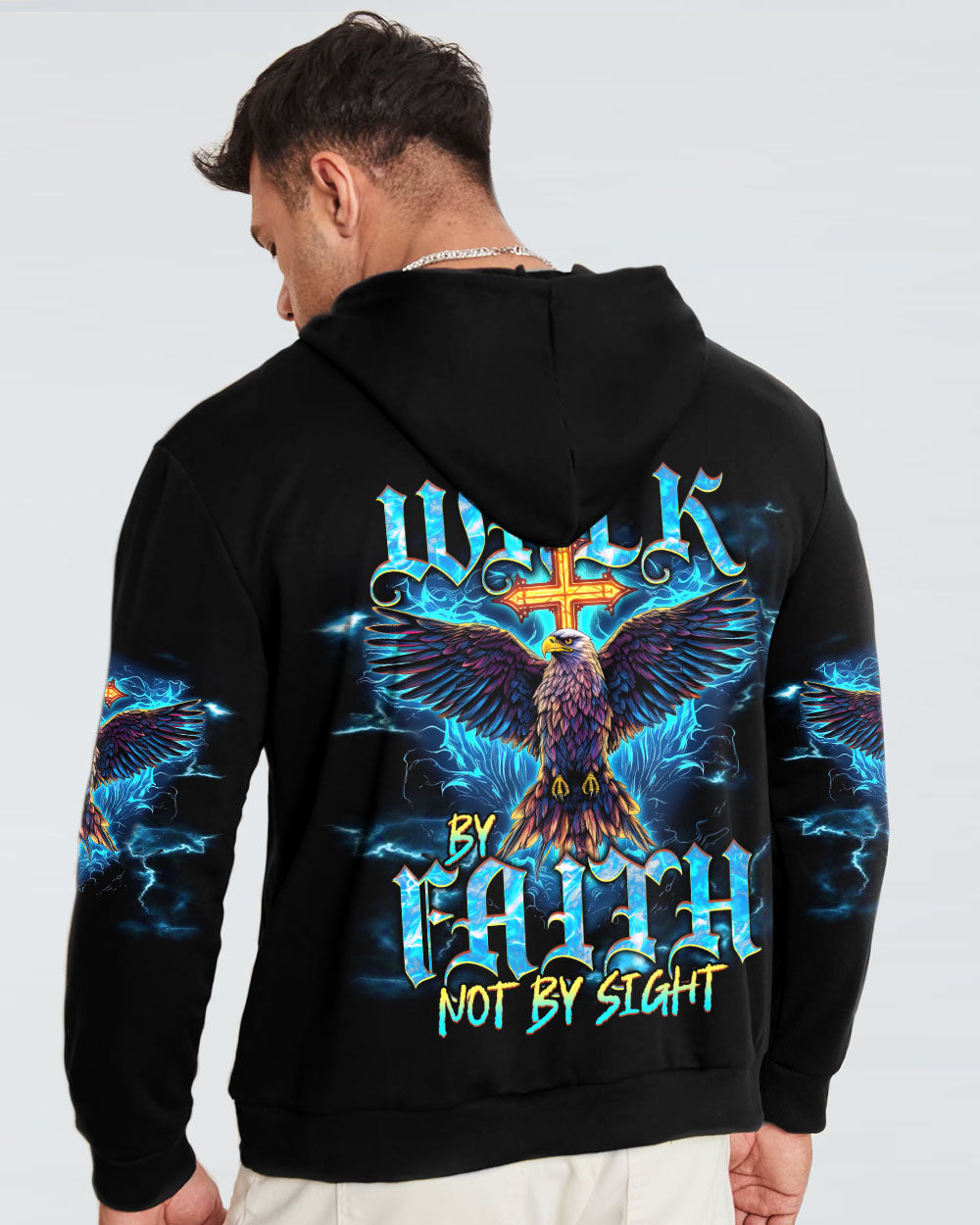 Walk By Faith Not By Sight Men's All Over Print Shirt - Tlnt1010234