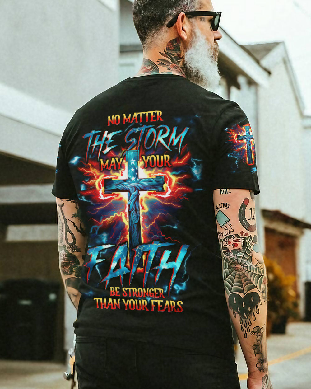 No Matter The Storm Men's All Over Print Shirt - Tlnt1110234