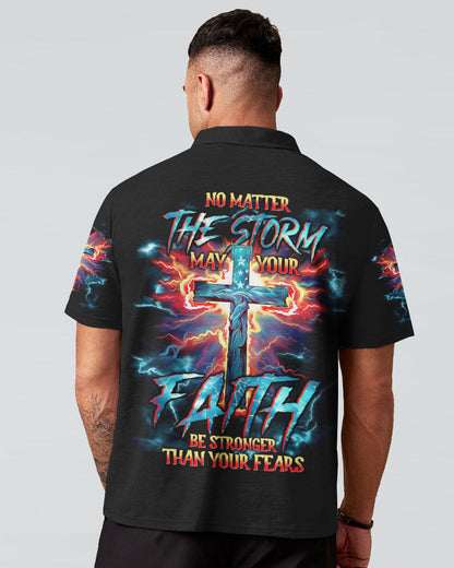 No Matter The Storm Men's All Over Print Shirt - Tlnt1110234