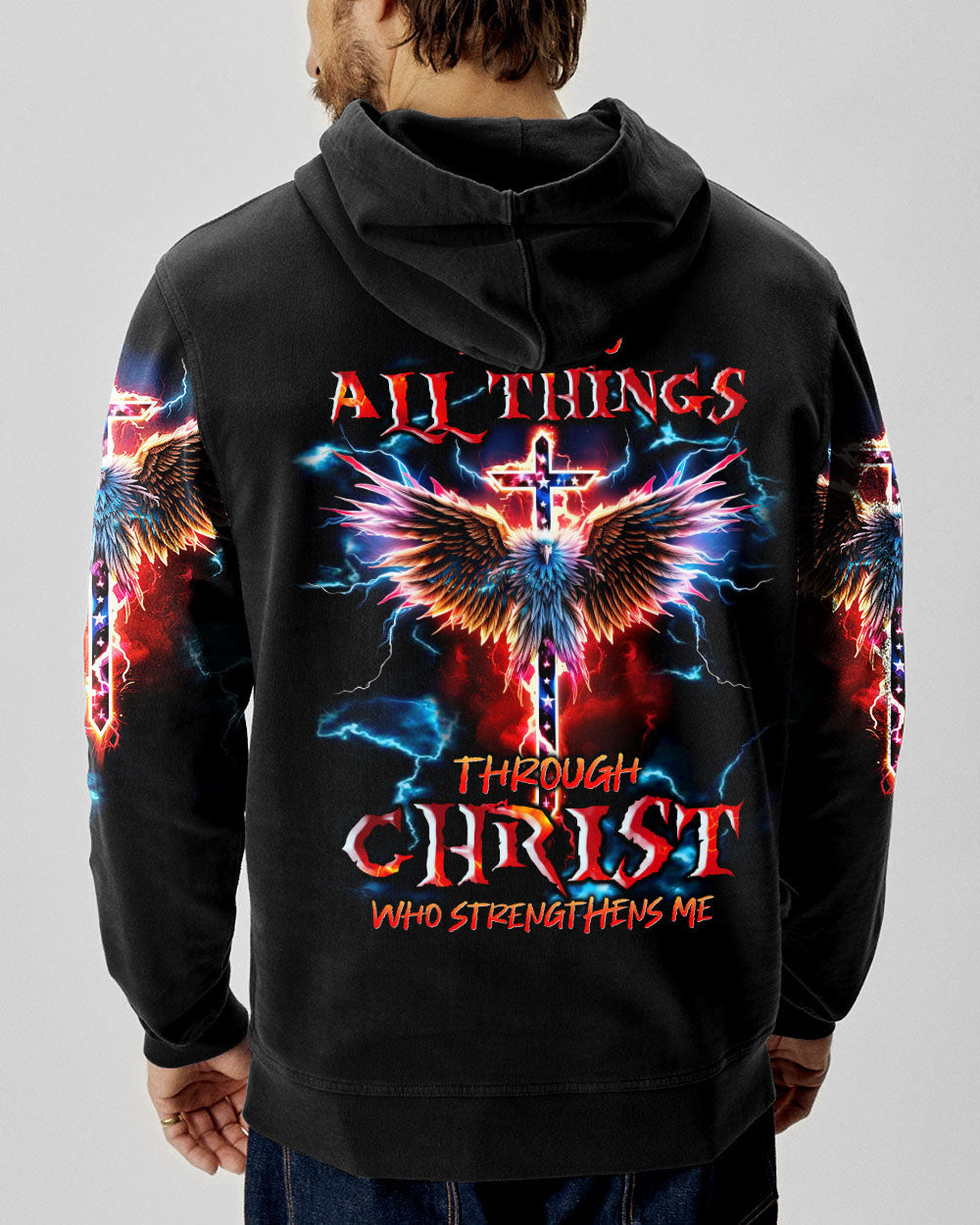 I Can Do All Things Through Christ Men's All Over Print Shirt - Tlnt1810234