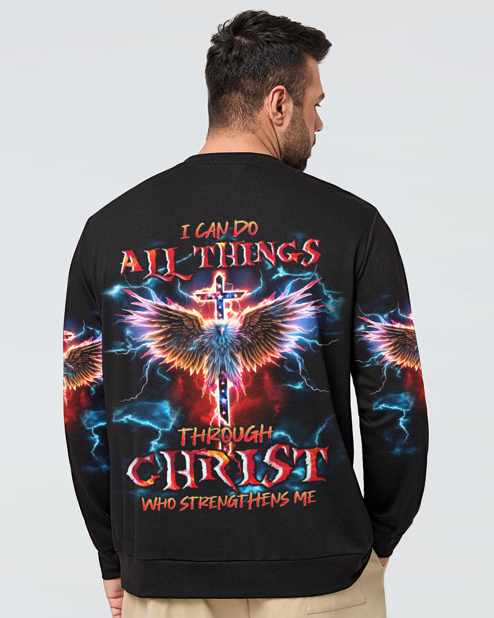 I Can Do All Things Through Christ Men's All Over Print Shirt - Tlnt1810234