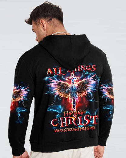 I Can Do All Things Through Christ Men's All Over Print Shirt - Tlnt1810234