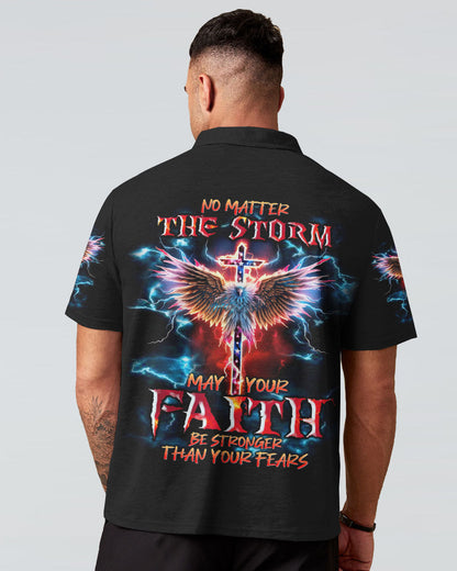 No Matter The Storm Men's All Over Print Shirt - Tlnt2709232