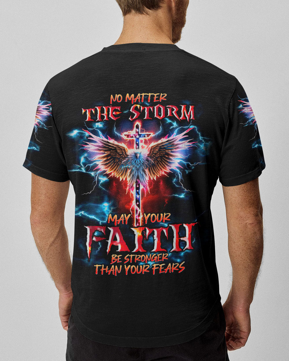 No Matter The Storm Men's All Over Print Shirt - Tlnt2709232