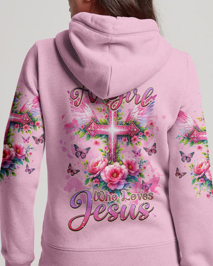 Just A Girl Who Loves Jesus Women's All Over Print Shirt - Tlnz0211234