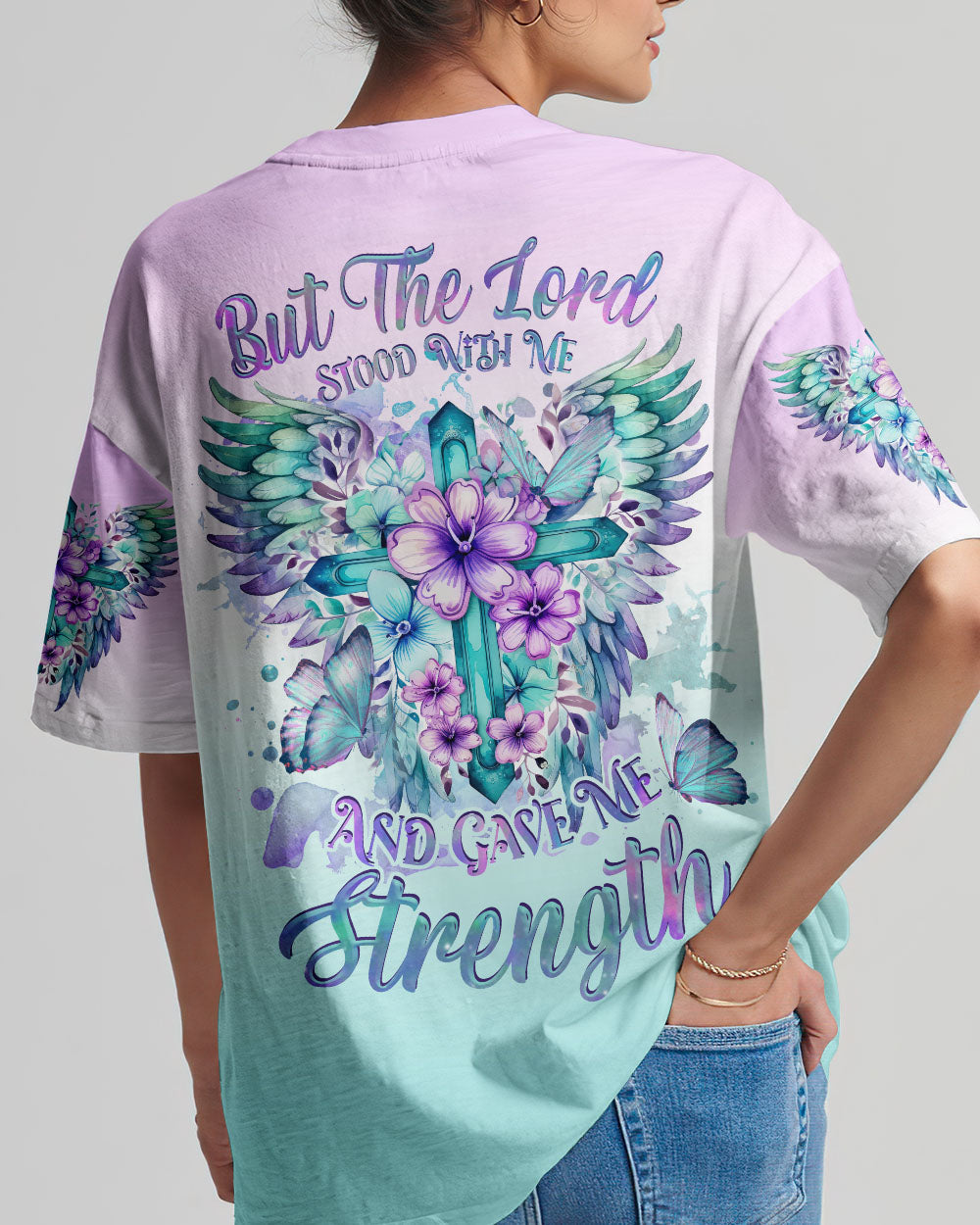 Lord Stood With Me Women's All Over Print Shirt - Tlnz0510234