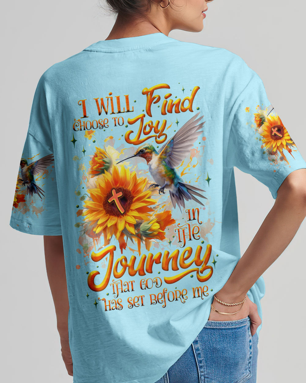 I Will Choose To Find Joy Women's All Over Print Shirt - Tlnz0609234