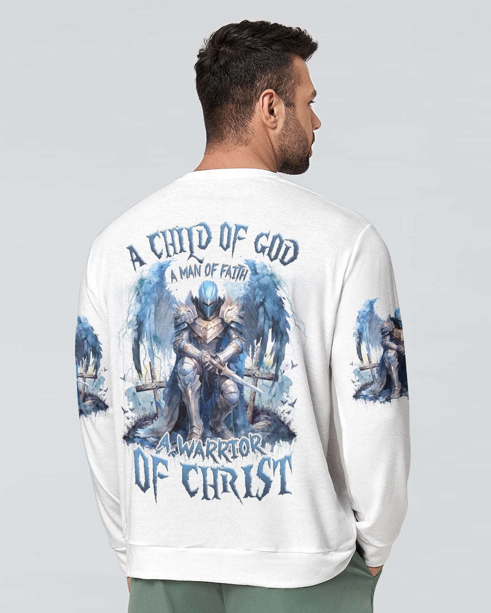 A Warrior Of Christ Men's All Over Print Shirt - Tlnz0610234