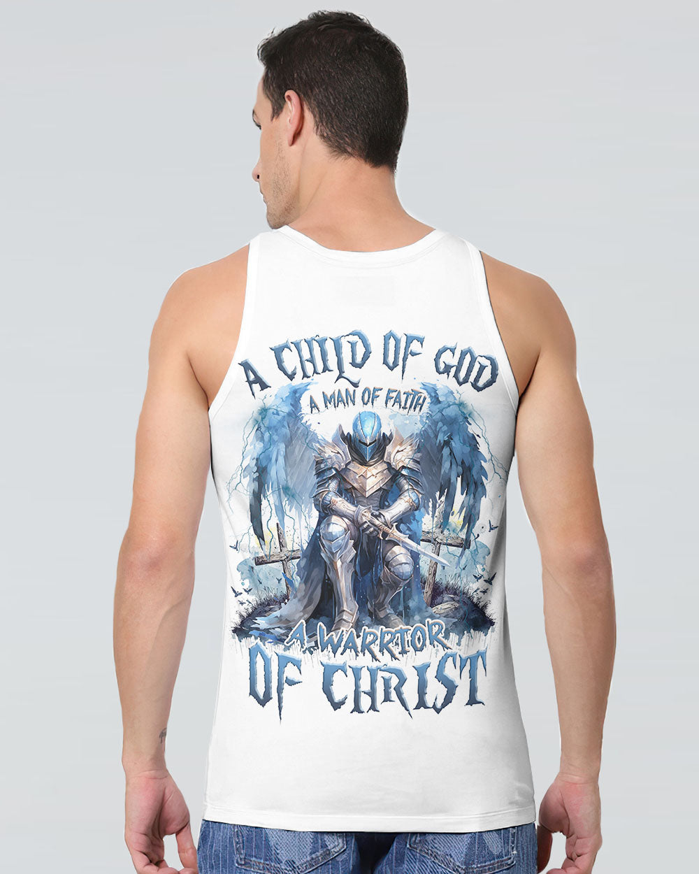 A Warrior Of Christ Men's All Over Print Shirt - Tlnz0610234