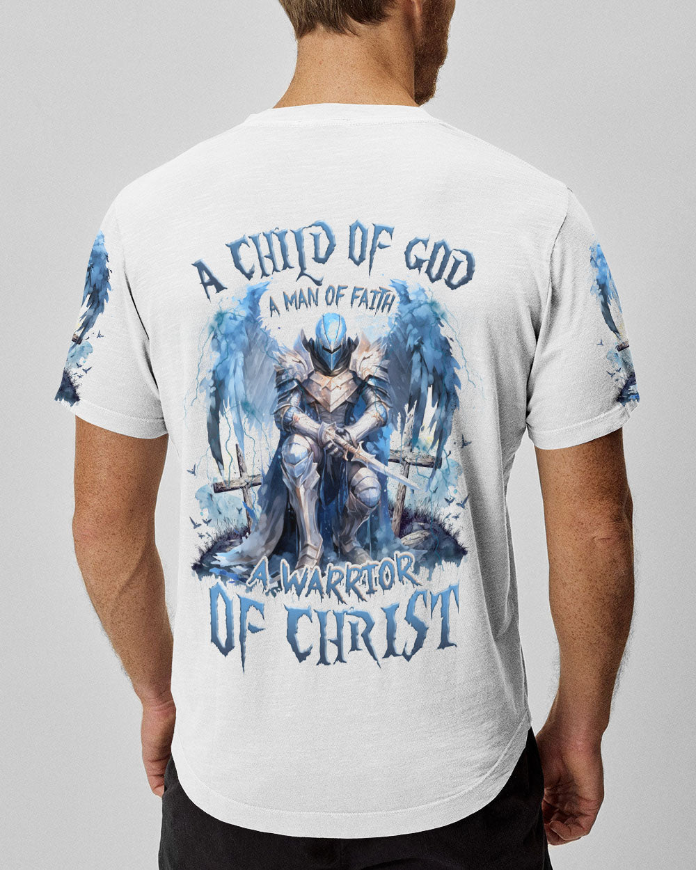 A Warrior Of Christ Men's All Over Print Shirt - Tlnz0610234