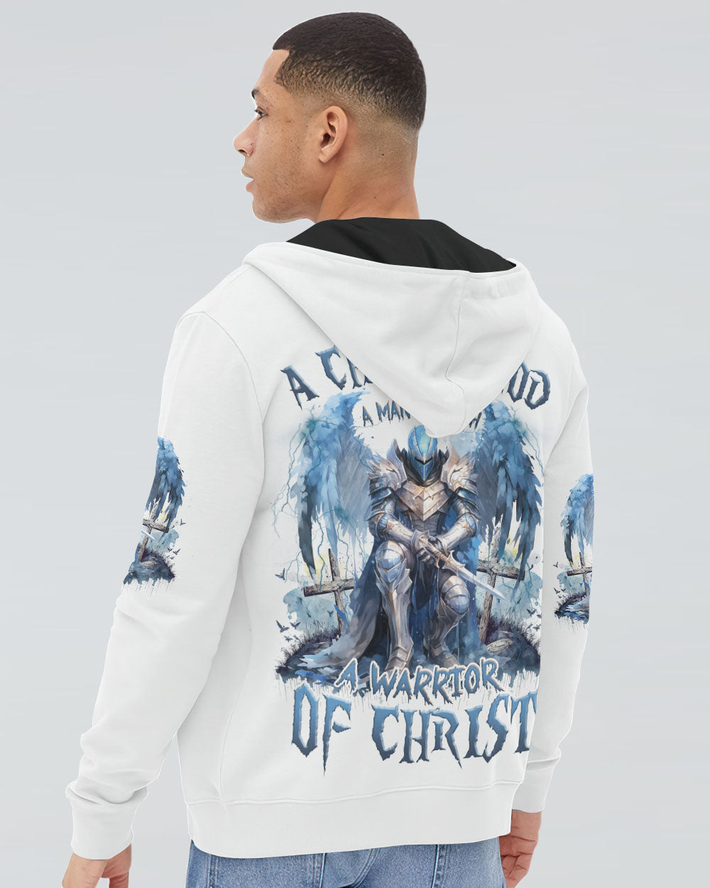 A Warrior Of Christ Men's All Over Print Shirt - Tlnz0610234