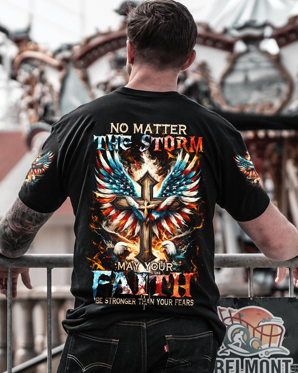 No Matter The Storm Men's All Over Print Shirt - Tlnz0711233