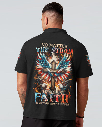 No Matter The Storm Men's All Over Print Shirt - Tlnz0711233